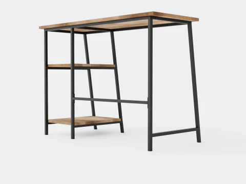 Urban Study Desk 3D Model