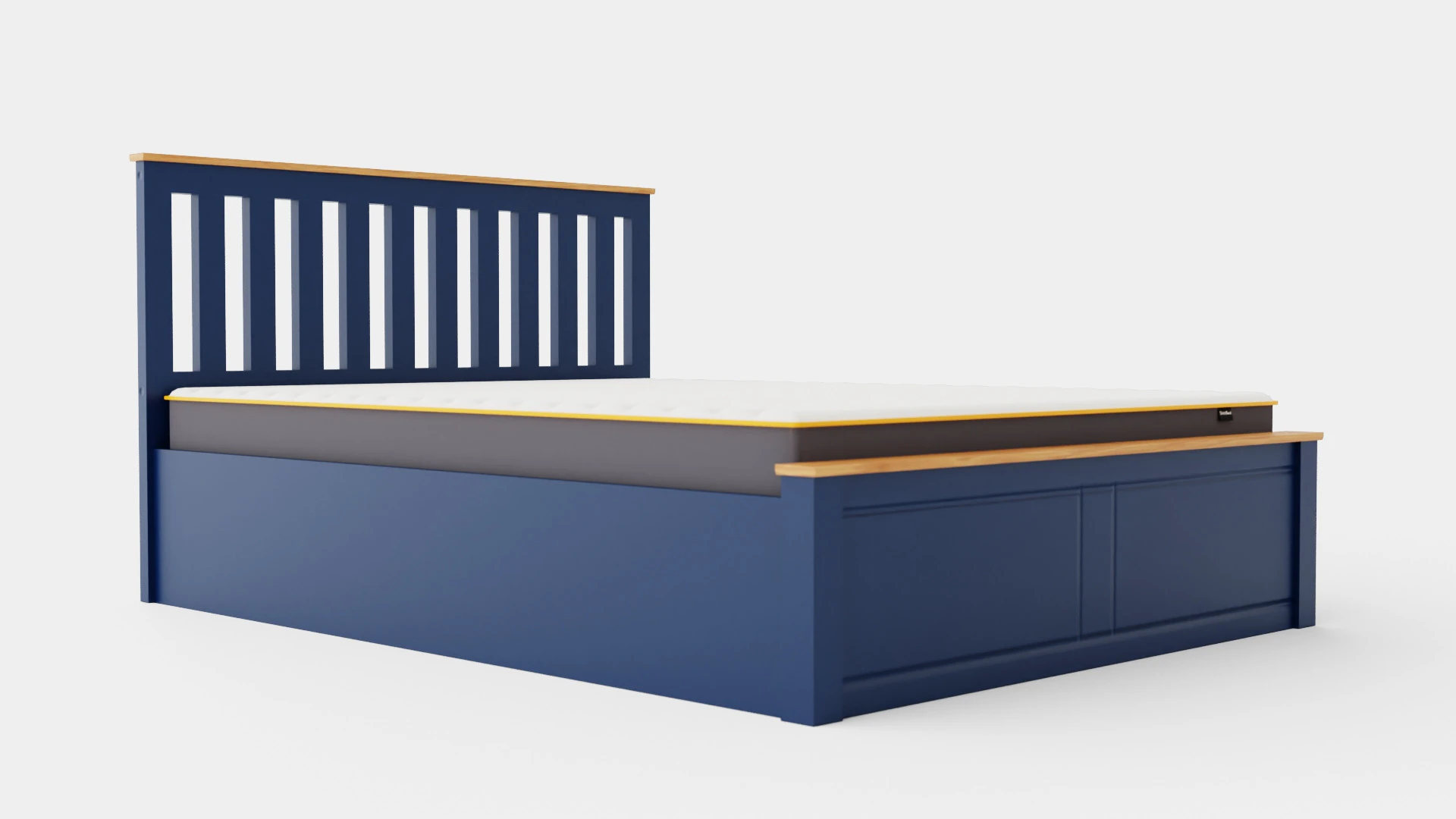Phoenix Ottoman Bed 3D Model .c4d .max .obj .3ds .fbx .stl .blend 