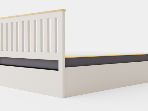 Phoenix Ottoman Bed 3D-Modell
