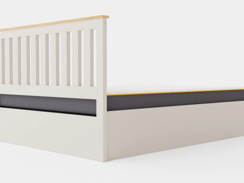 Phoenix Ottoman Bed 3D Model