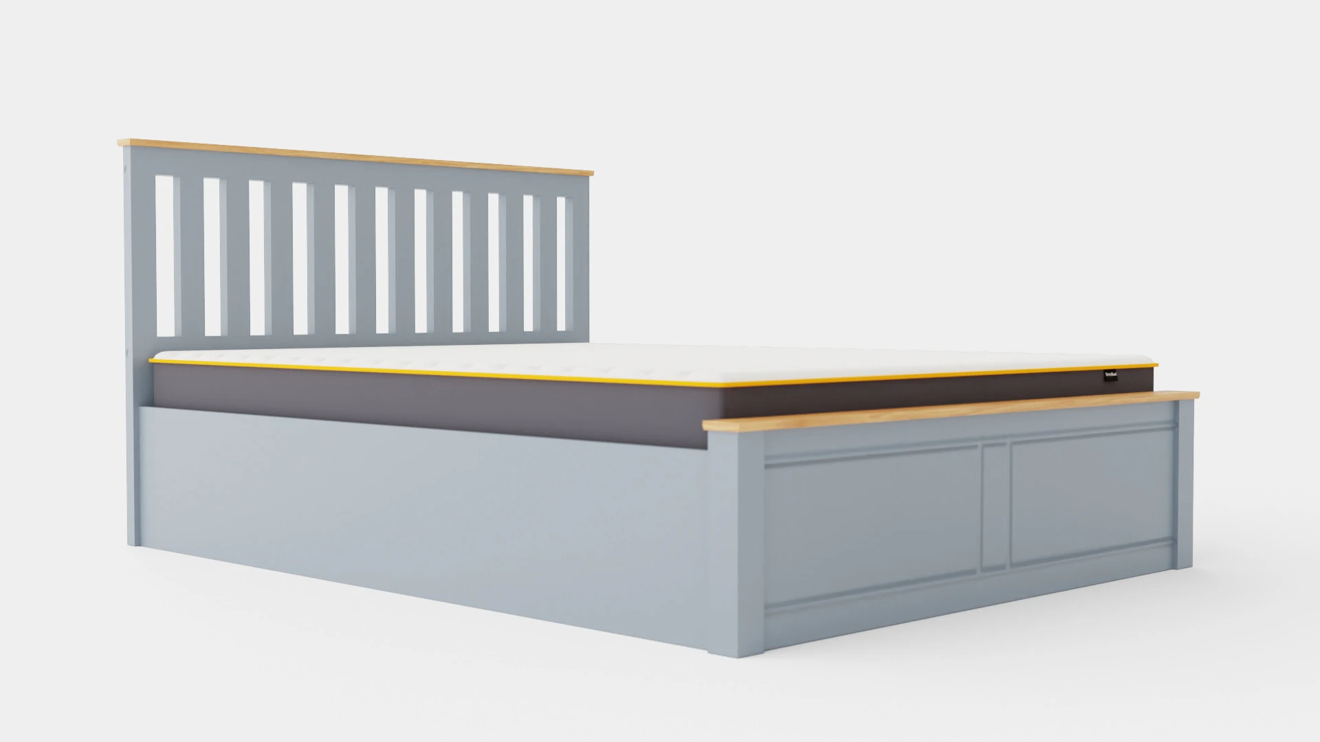 Phoenix Ottoman Bed 3D Model .c4d .max .obj .3ds .fbx .stl .blend 