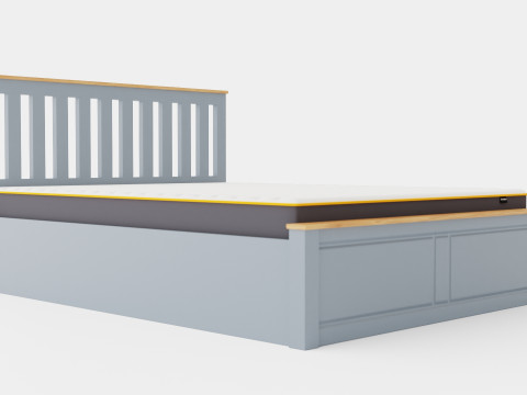 Phoenix Ottoman Bed Modelo 3D