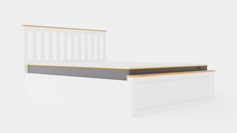 Phoenix Ottoman Bed Model 3D .c4d .max .obj .3ds .fbx .stl .blend 
