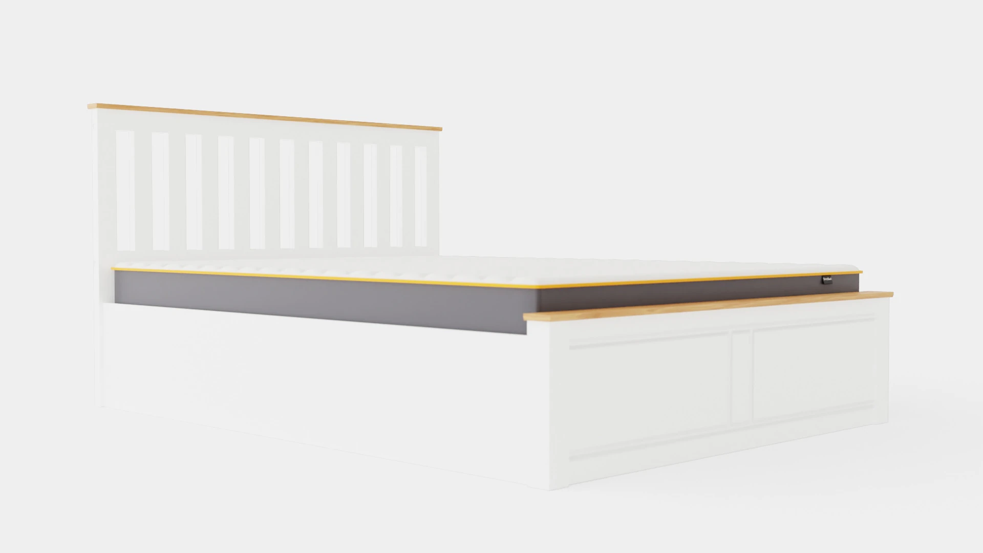 Phoenix Ottoman Bed 3D Model .c4d .max .obj .3ds .fbx .stl .blend 