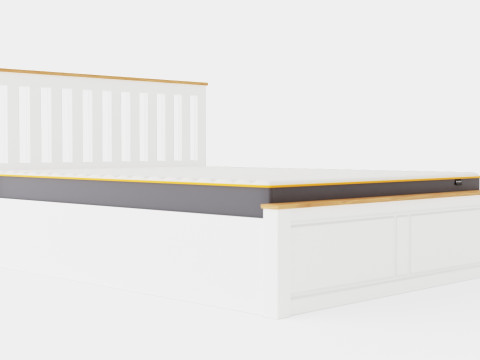 Phoenix Ottoman Bed Modelo 3D