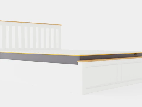 Phoenix Ottoman Bed 3D Model