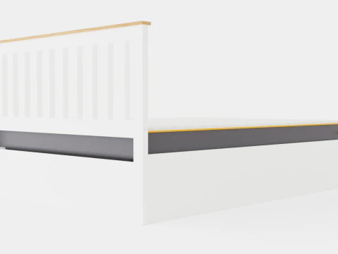 Phoenix Ottoman Bed 3D Model