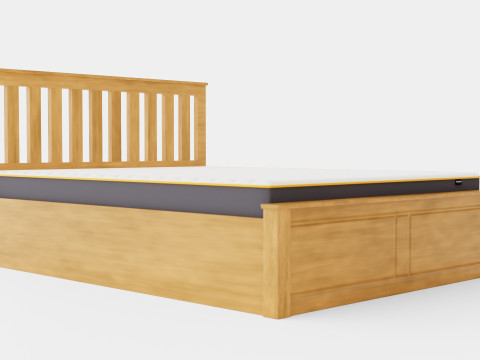 Phoenix Ottoman Bed Modelo 3D