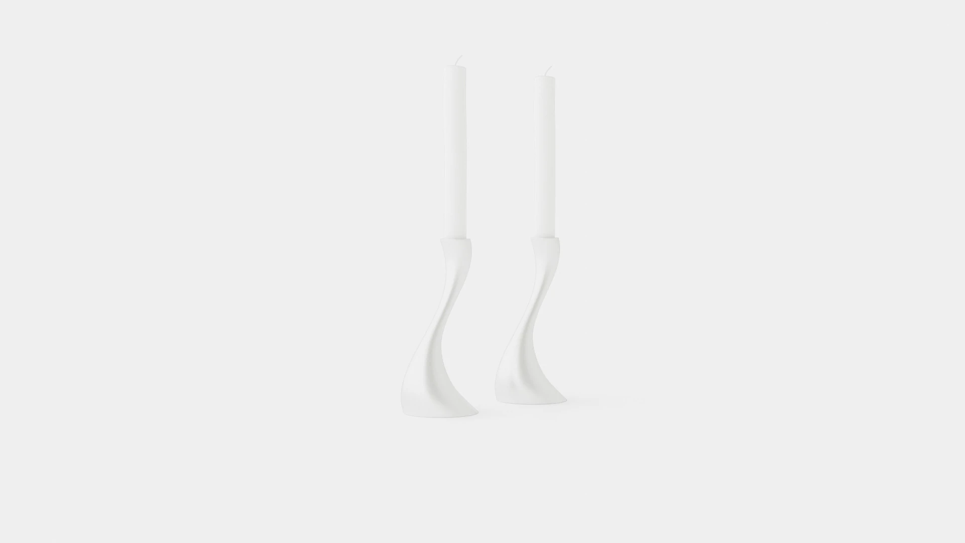 Cobra Candle holder Stainless steel 3D Model .c4d .max .obj .3ds .fbx .stl .blend 