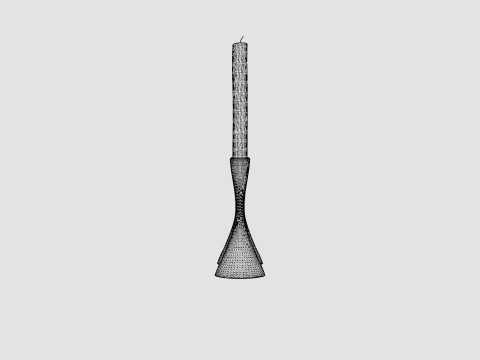 Cobra Candle holder Stainless steel 3Dモデル