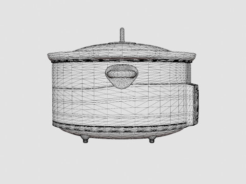 Slowcooker Timer 3D मॉडल
