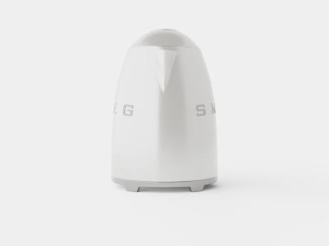 Retro Kettle Chrome Model 3D