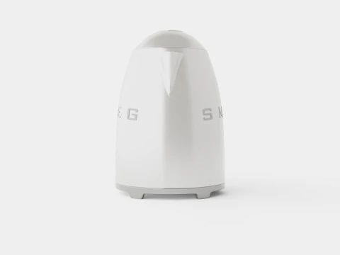Retro Kettle Chrome 3D Model