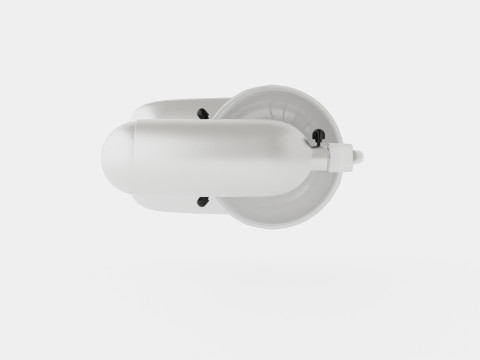 Artisan Mixer Brushed nickel Model 3D