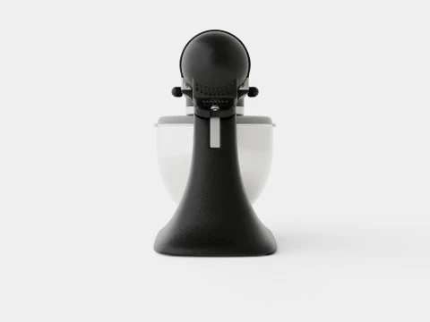 Artisan Mixer glass bowl Frost 3D Model