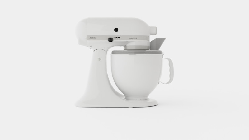 Artisan Mixer Lava Modelo 3D .c4d .max .obj .3ds .fbx .stl .blend 