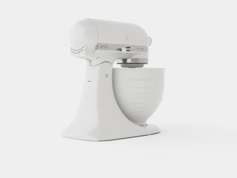 Artisan Mixer White 3D Model