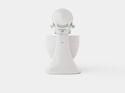 Artisan Mixer White 3D Model