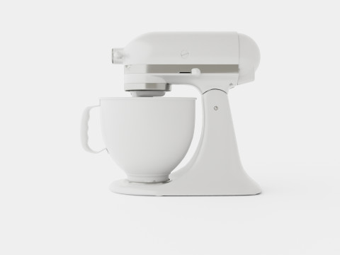 Artisan Mixer White 3D 모델
