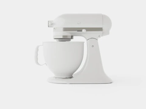 Artisan Mixer White 3D Model