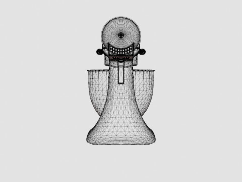 Artisan Mixer White 3D 모델