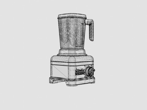 Artisan Power Plus blender Lava Model 3D