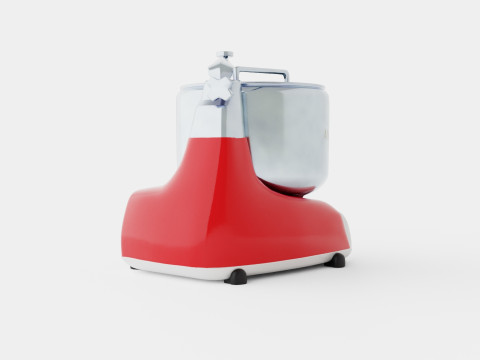 Assistent Original Red 3D Model