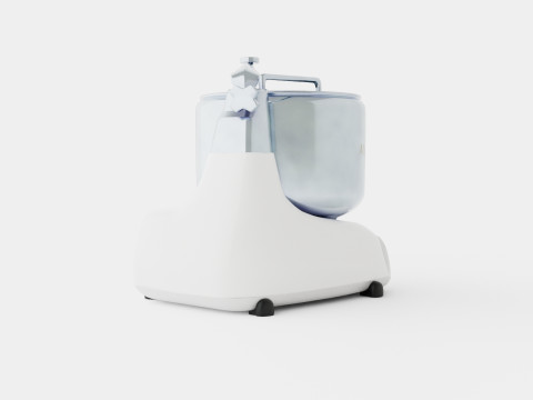Assistent Original White 3D Modell