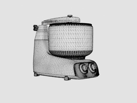 Assistent Original White 3D Model