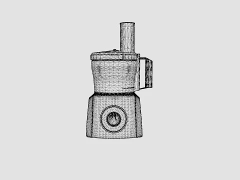 MultiTalent Food processor 3D Model