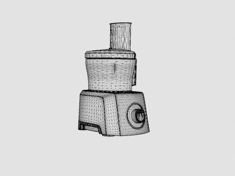 MultiTalent Food processor 3D Модель