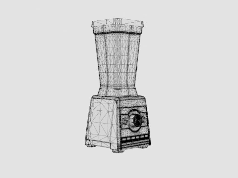 Vitaboost Blender 3D Model