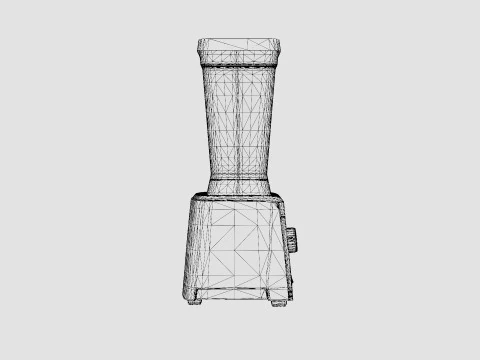 Vitaboost Blender 3D Model