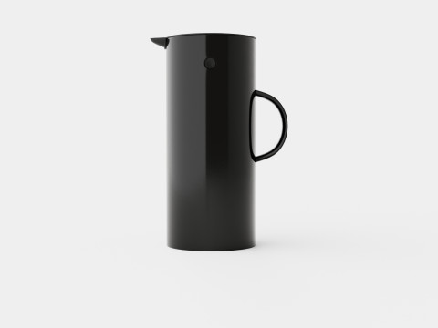 Classic Thermos Black 3D Model