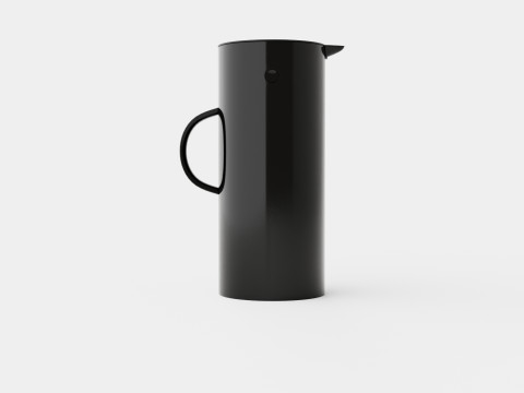 Classic Thermos Black 3D Model