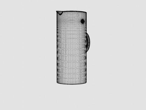 Classic Thermos Black 3D Model