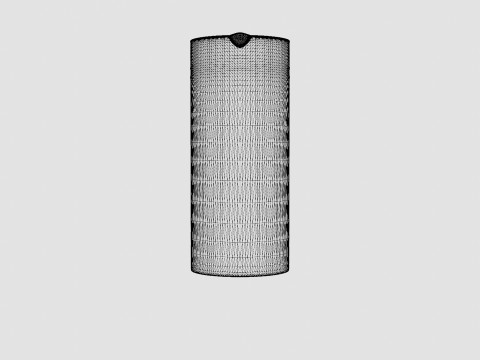 Classic Thermos Black 3D Model