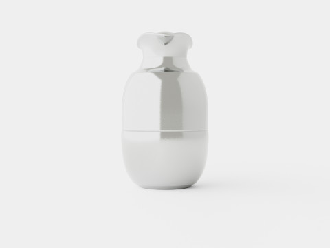 Juwel Thermos Chromed Modelo 3D