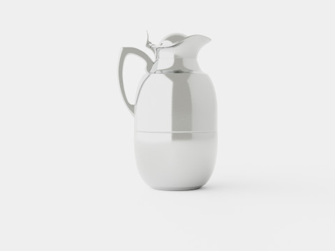 Juwel Thermos Chromed Modelo 3D
