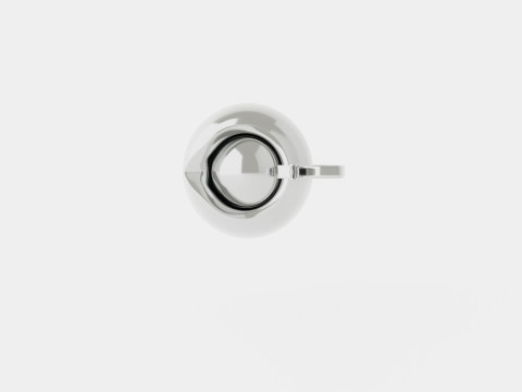Juwel Thermos Chromed Modelo 3D