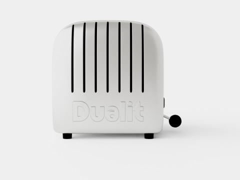 Classic Toaster 2 slices Stainless steel 3D 模型