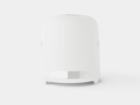Retro Toaster 2 slices White 3D Model