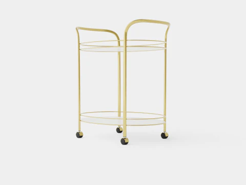 Christine Serving trolley 3D Model