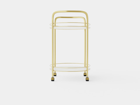 Christine Serving trolley Modelo 3D