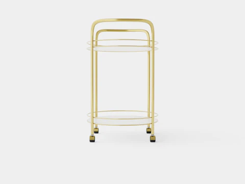 Christine Serving trolley 3D Model