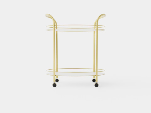 Christine Serving trolley Modelo 3D