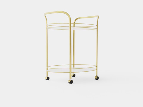 Christine Serving trolley Modelo 3D