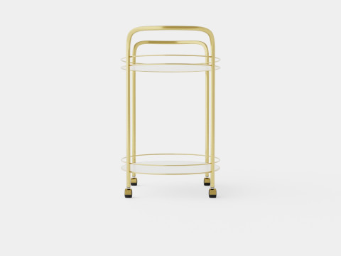 Christine Serving trolley Modelo 3D