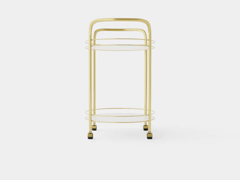 Christine Serving trolley 3D Model