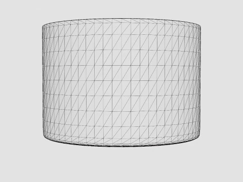 Ang Vase small Brass 3D Model